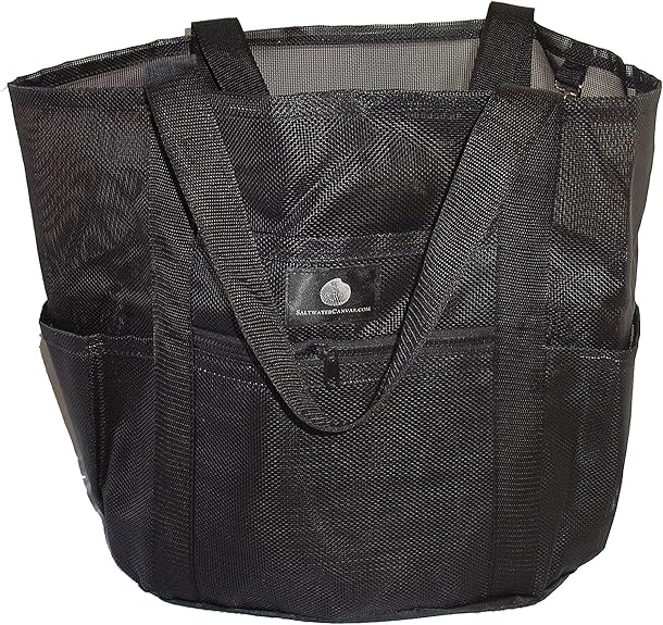 saltwater canvas whale bag