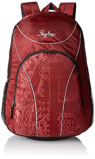 Skybags Flux 25 Ltrs Red Casual Backpack (LPBPFLX1RED)