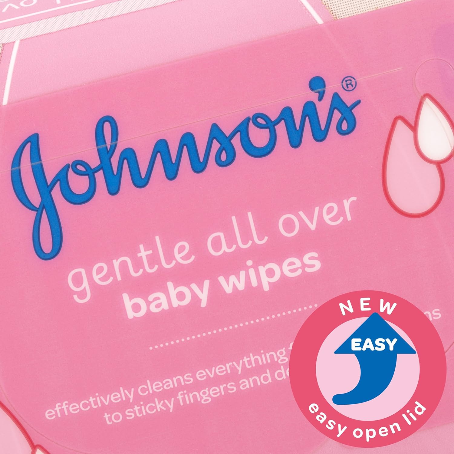 johnson's gentle all over baby wipes