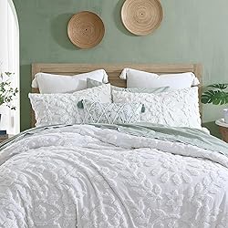 Peri Home 100% Cotton 3-Piece Comforter and Sham