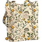 Miss Adola Corduroy Tote Bag for Women - Reusable Totes with Pocket & Buckle Cute Aesthetic Shoulder Bag for Work Travel