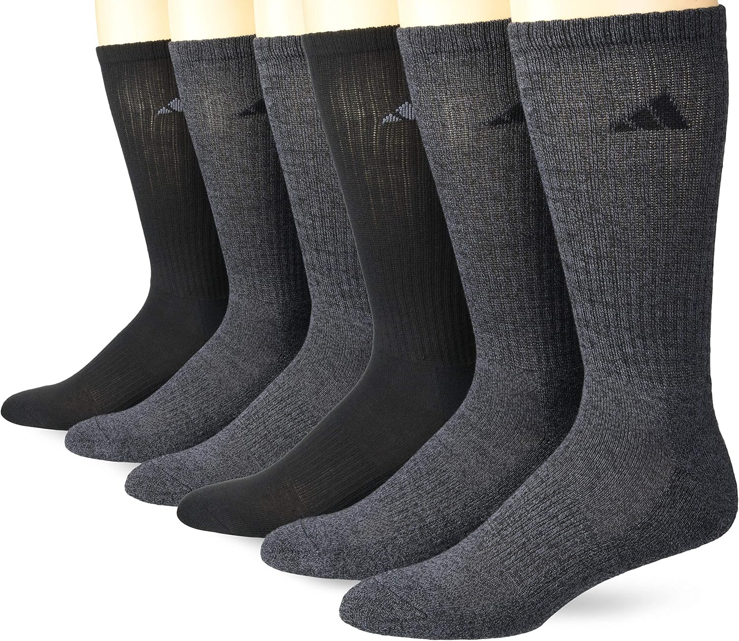 adidas Men's Athletic Cushioned Crew Socks (6-Pair): Sports & Outdoors