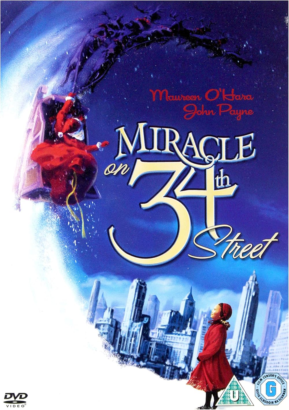 Miracle on 34th Street DVD - Black & White & Colourised - Twentieth Century Fox