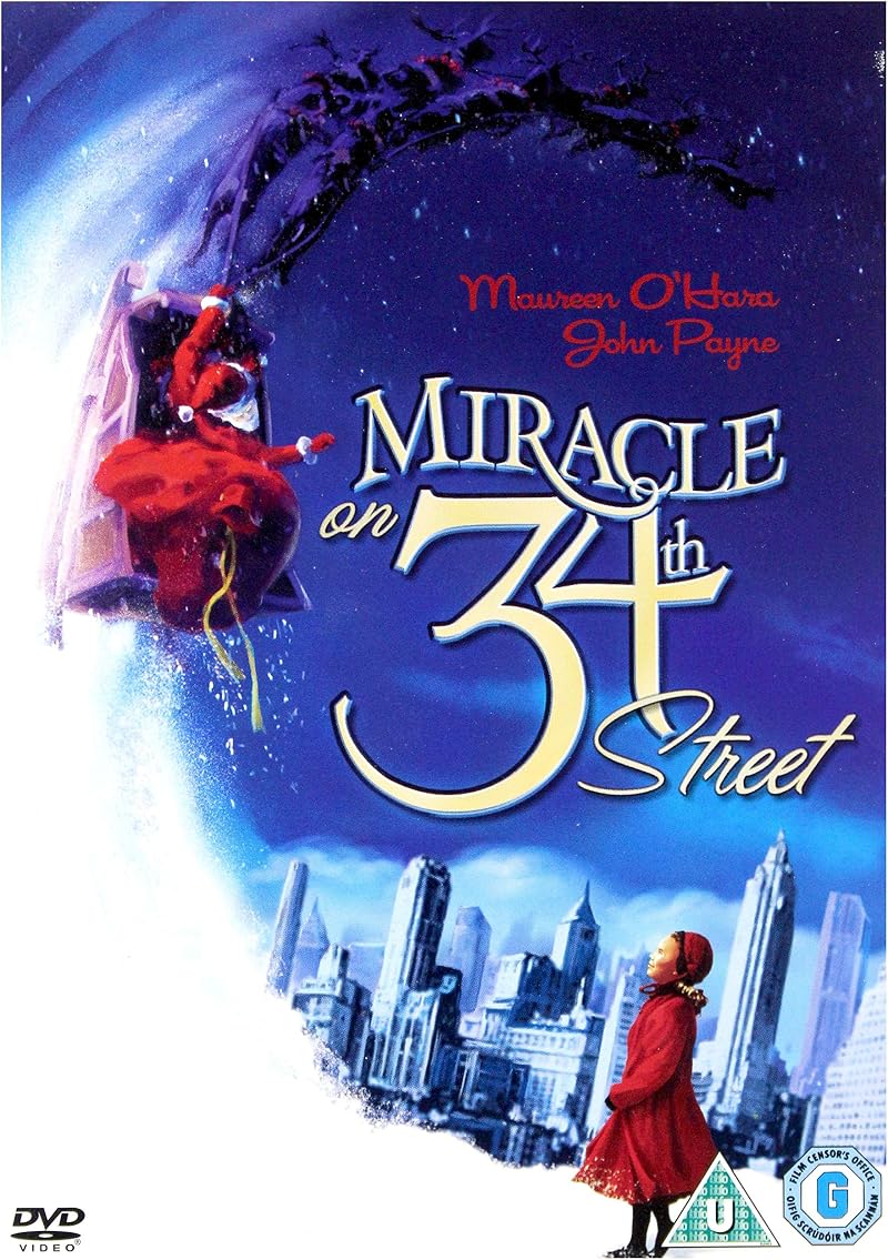Miracle on 34th Street DVD - Black & White & Colourised - Twentieth Century Fox