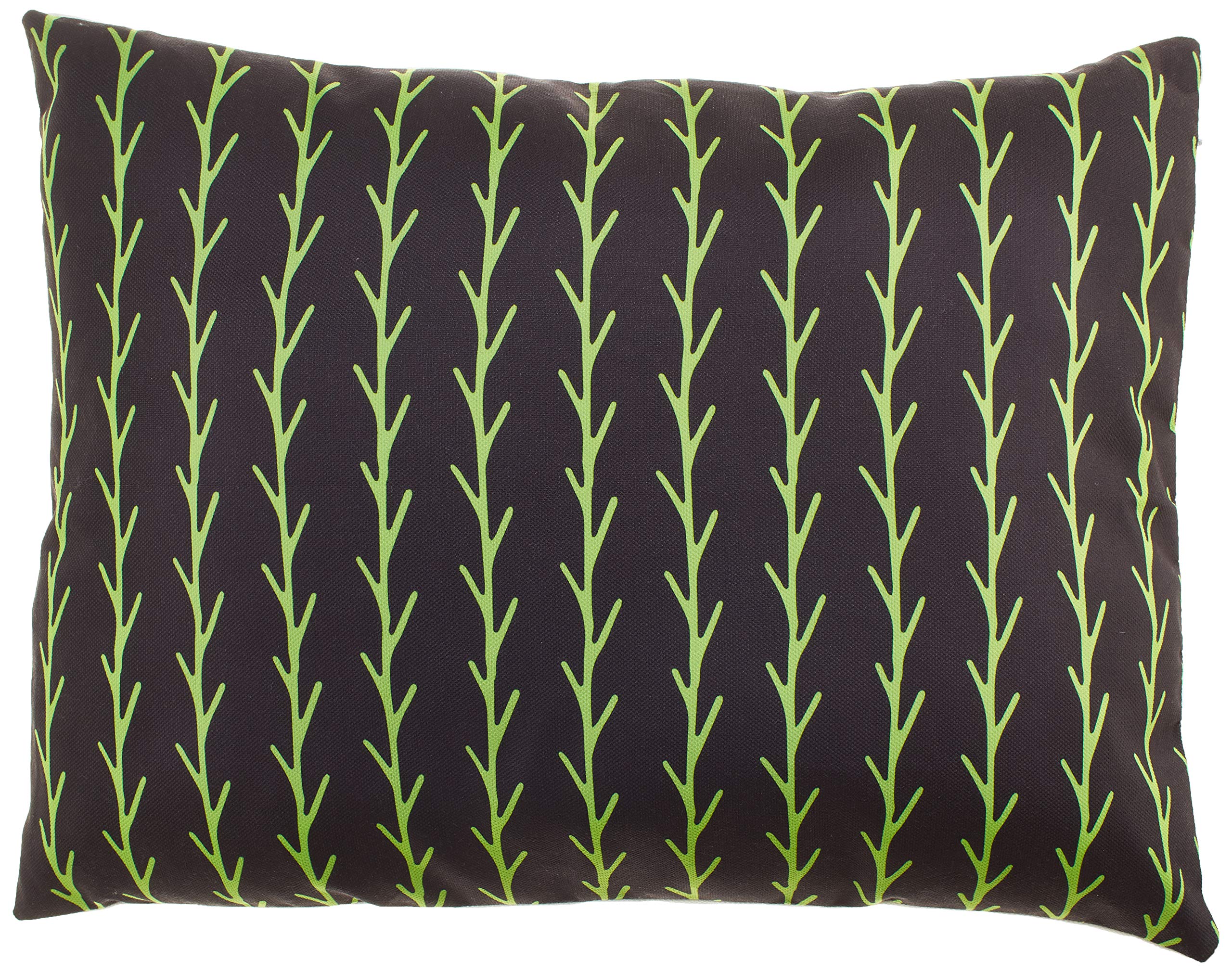 BonaMaison Decorative Cushion Cover, Neon Green Fume Throw Pillow Covers, Home Decorative Pillowcases for Livingroom, Sofa, Bedroom, Size: 45X60 Cm - Designed and Manufactured in Turkey