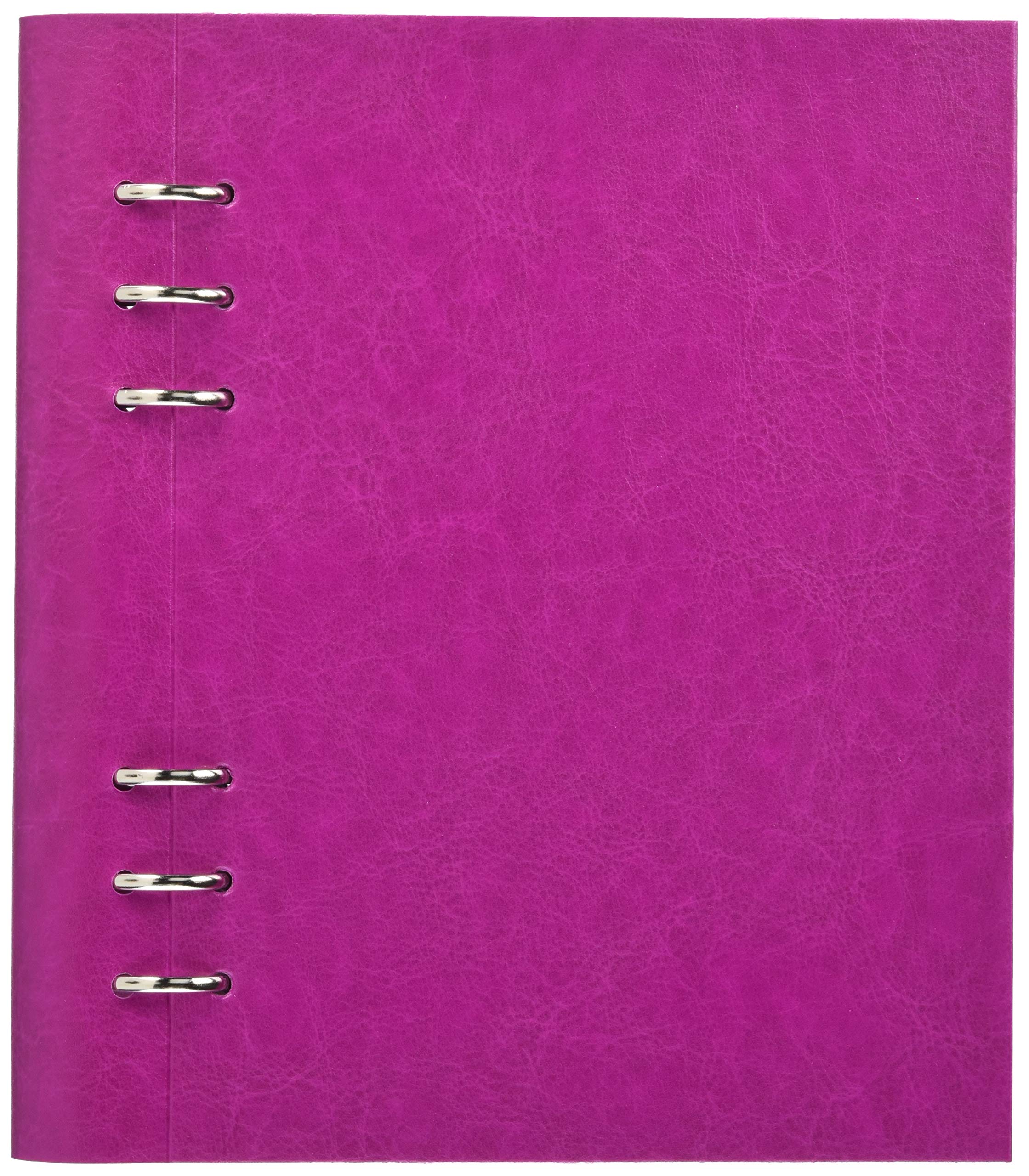 Filofax A5 Clipbook Refillable Notebook - Fuchsia