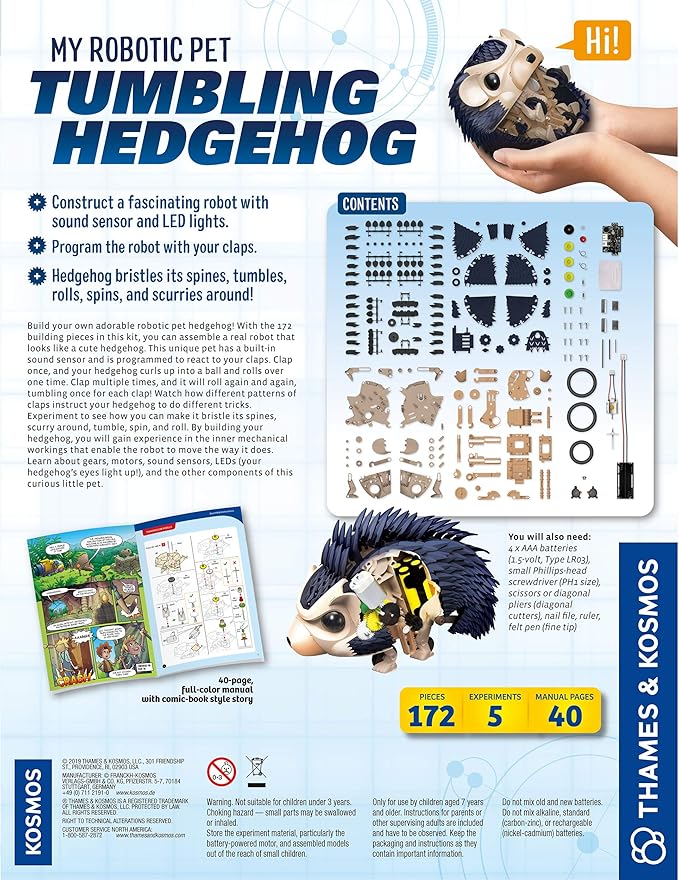 tumbling hedgehog amazon