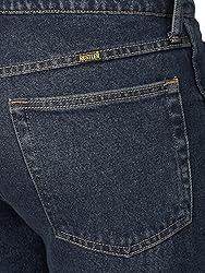 Rustler Men's Classic Relaxed Fit Jean, Dark