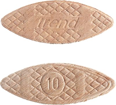 Trend 1000 Pcs Beechwood Joining Biscuits No. 10 53x19x4mm BSC/10/1000