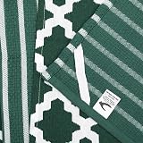 Penguin Home 100% Pure Cotton Tea Towels Set of 5 Green 65 x 45 cm view 3