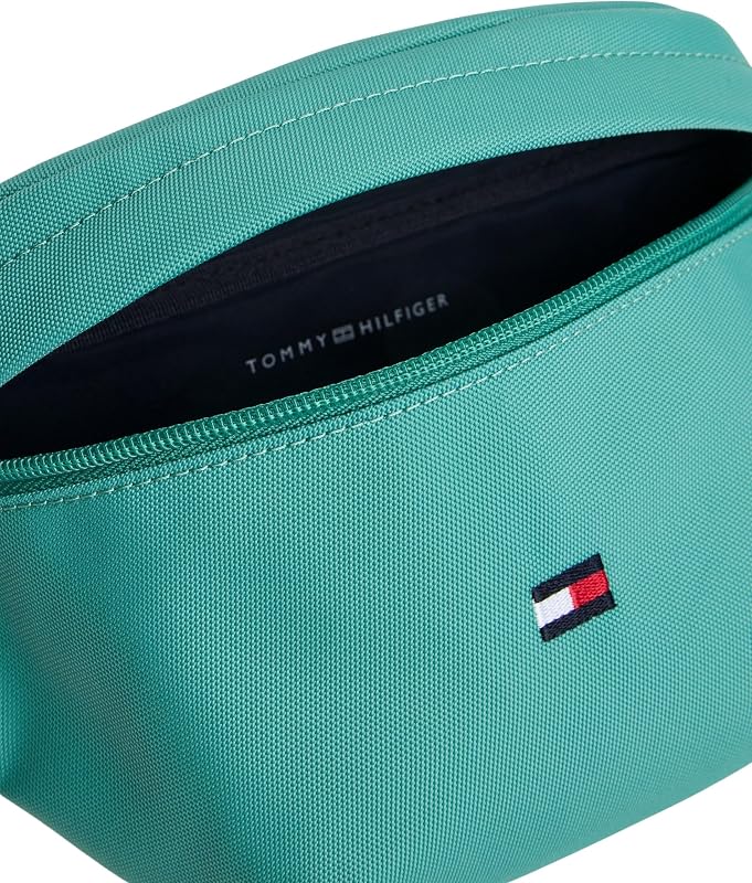 Bambini Unisex Marsupio Essential Bumbag con Chiusura a Clip, Turchese (Bahama Green), Taglia Unica