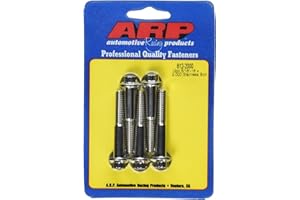 ARP 6122000 5-Pack Of Stainless Steel 12-Point Bolts, Size 5/16-18, 2.000 Under Head Length