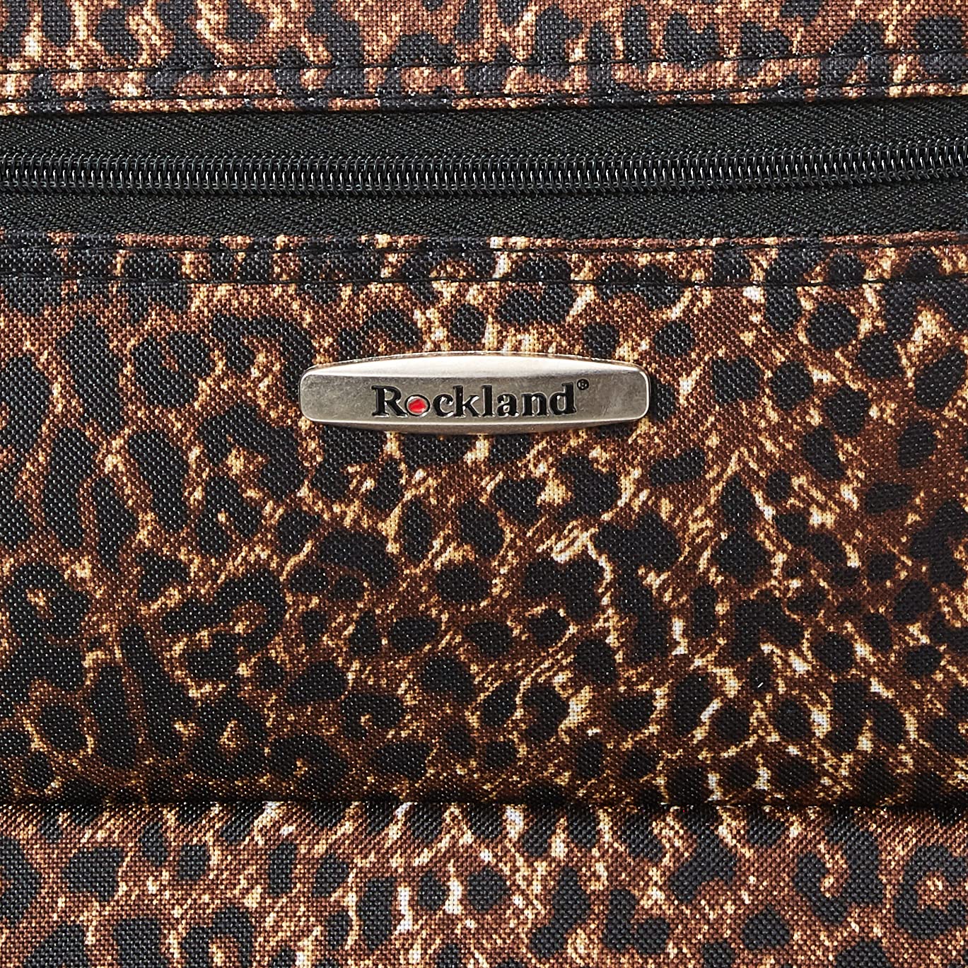 Rockland Fashion Softside Upright Luggage Set, Leopard, 2-Piece (14/19)