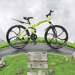 MarKnig 26 Inch Adult Folding Bikes/Mountain
