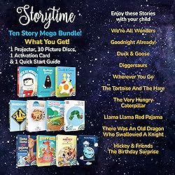 Moonlite Storytime Mini Projector with 10 Classic