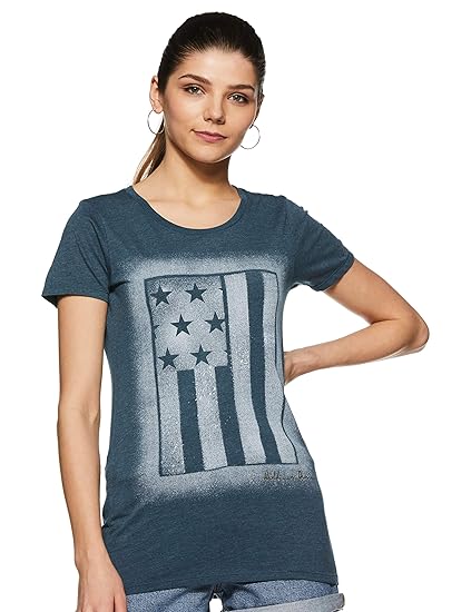 Women's Floral Regular Fit T-Shirt