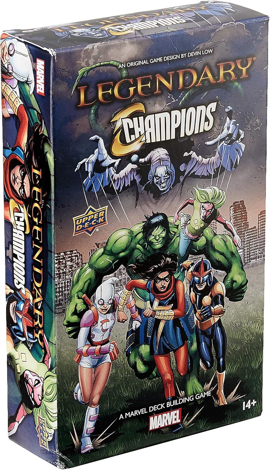 Upper Deck Legendary: A Marvel Deck Building Game: Legendary Champions Expansion, Multicolor