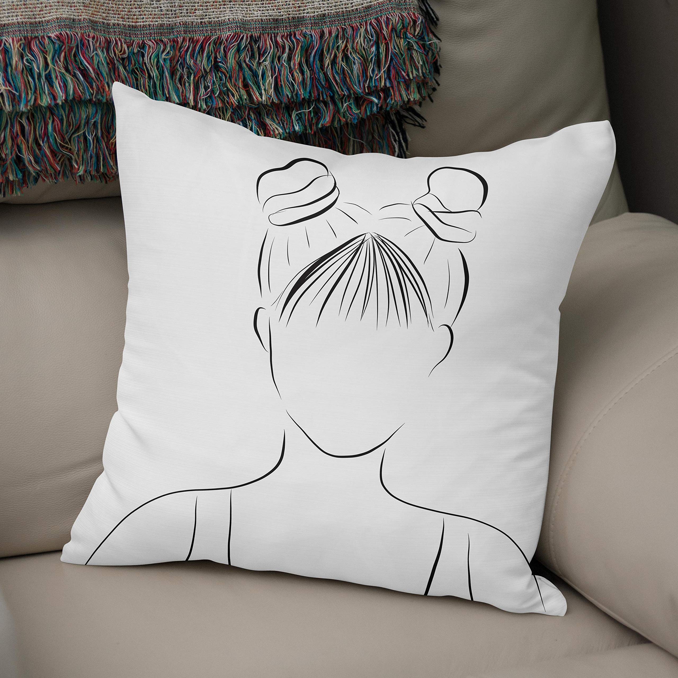 Bonamaison Decorative Cushion Cover, Cotton, Multicolor, 43 x 43 cm