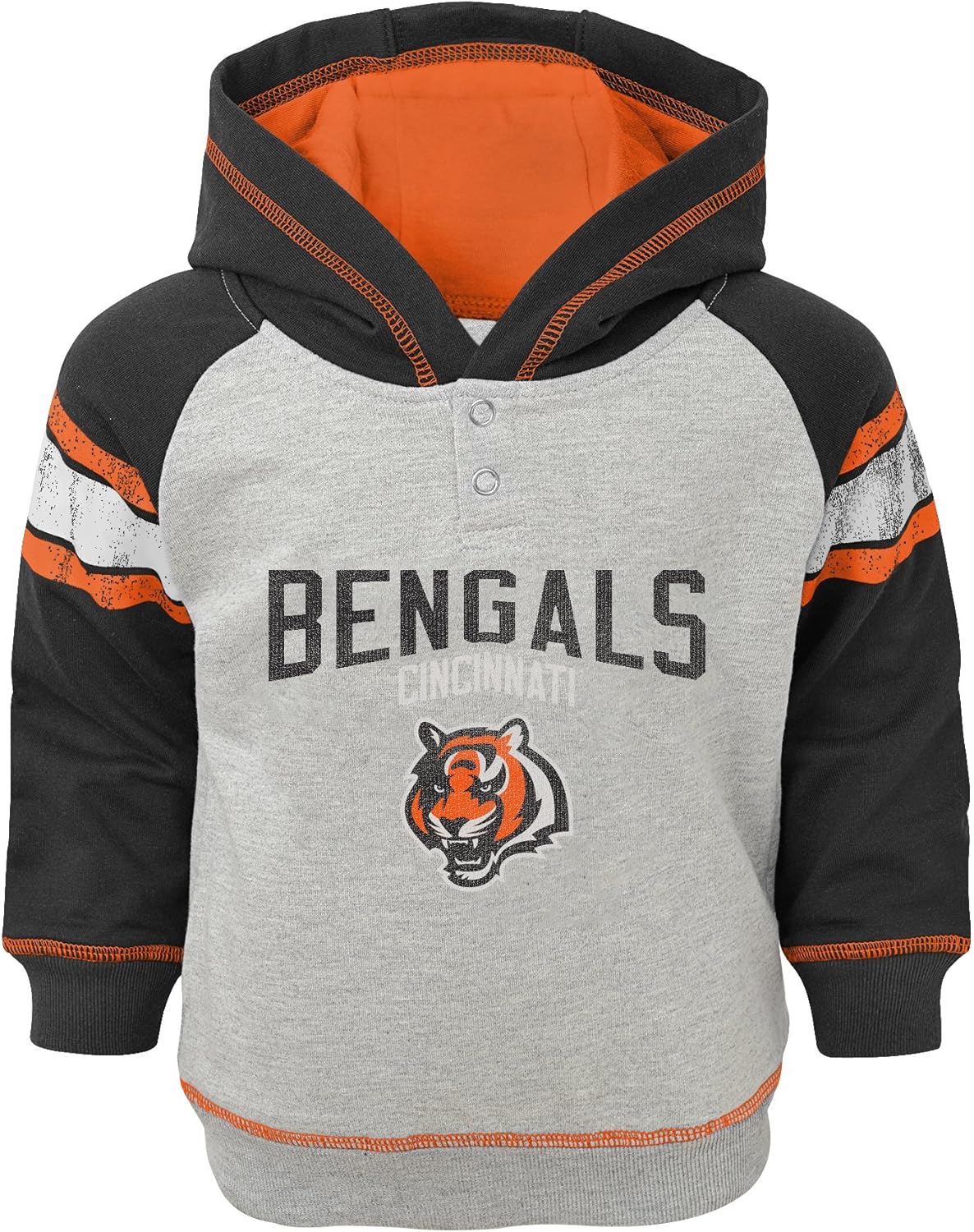 Outerstuff NFL Boys Infant Classic Stripe French Terry Pullover Hoodie : Clothing