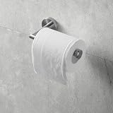 HITSLAM Brushed Steel Toilet Roll Holder Wall Mounted SUS 304 view 8