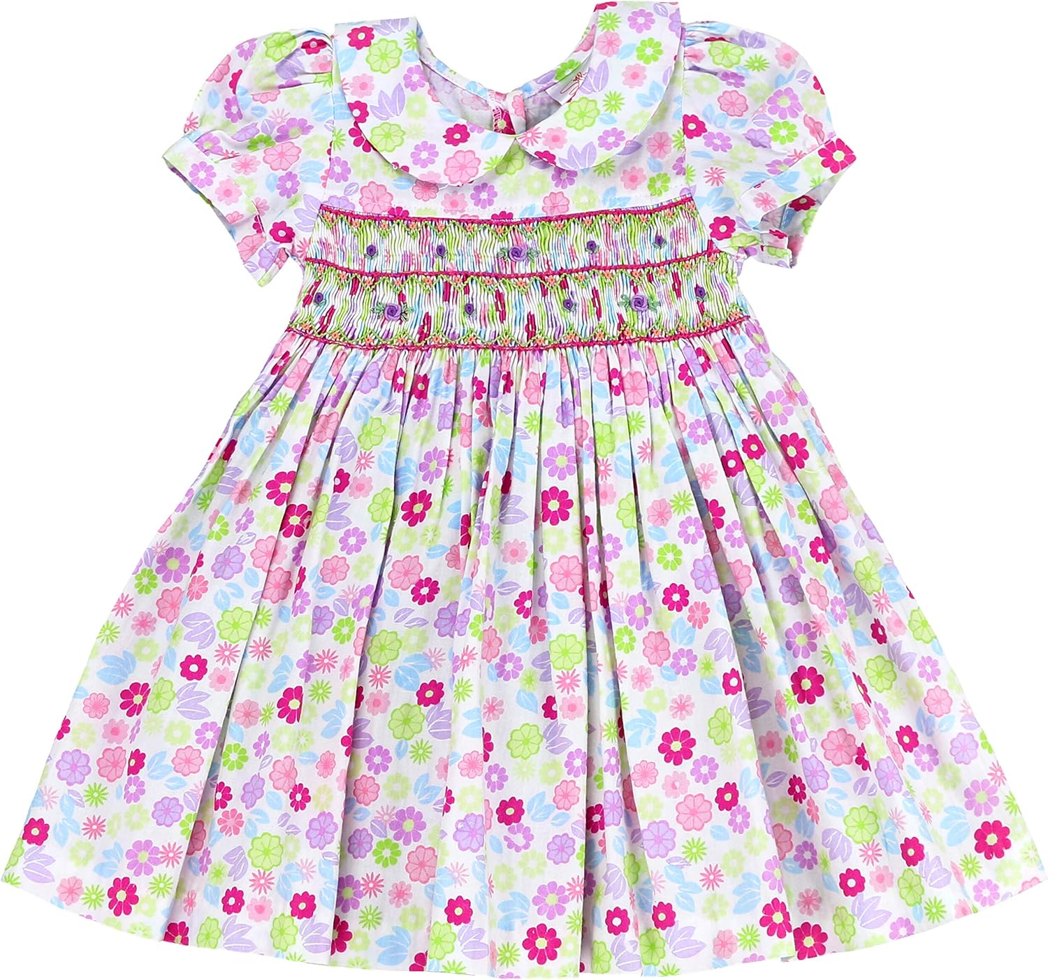 princess smocked dress