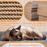 Yaheetech 179cm Cat Tree Large Multi-level with Condos Perches Hammock Light view 8