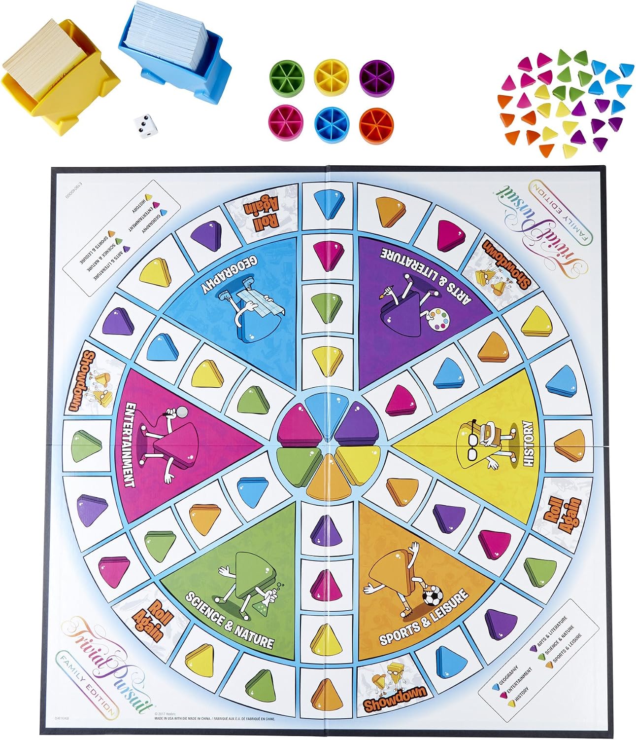 Hasbro Gaming Trivial Pursuit Family Edition Adult Game, Blue, Moyen - Image 4