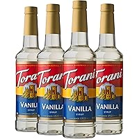 Torani Syrup, Vanilla, 25.4 Ounces (Pack of 4)