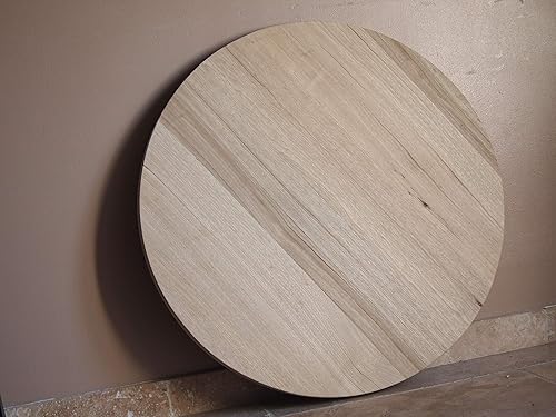 Plateau De Table Rond En Bois Massif Amazon Fr Handmade