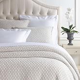 Pine Cone Hill Lodi Sand Solid Cotton Matelasse Coverlet, King