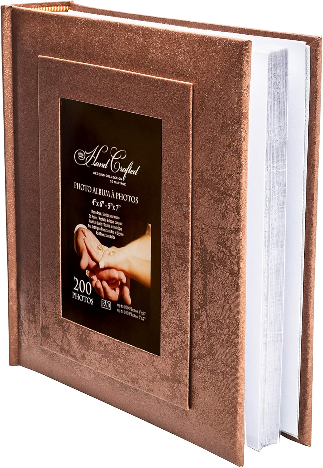 with Window Frame Cover,Copper KVD Albums Wedding Photo