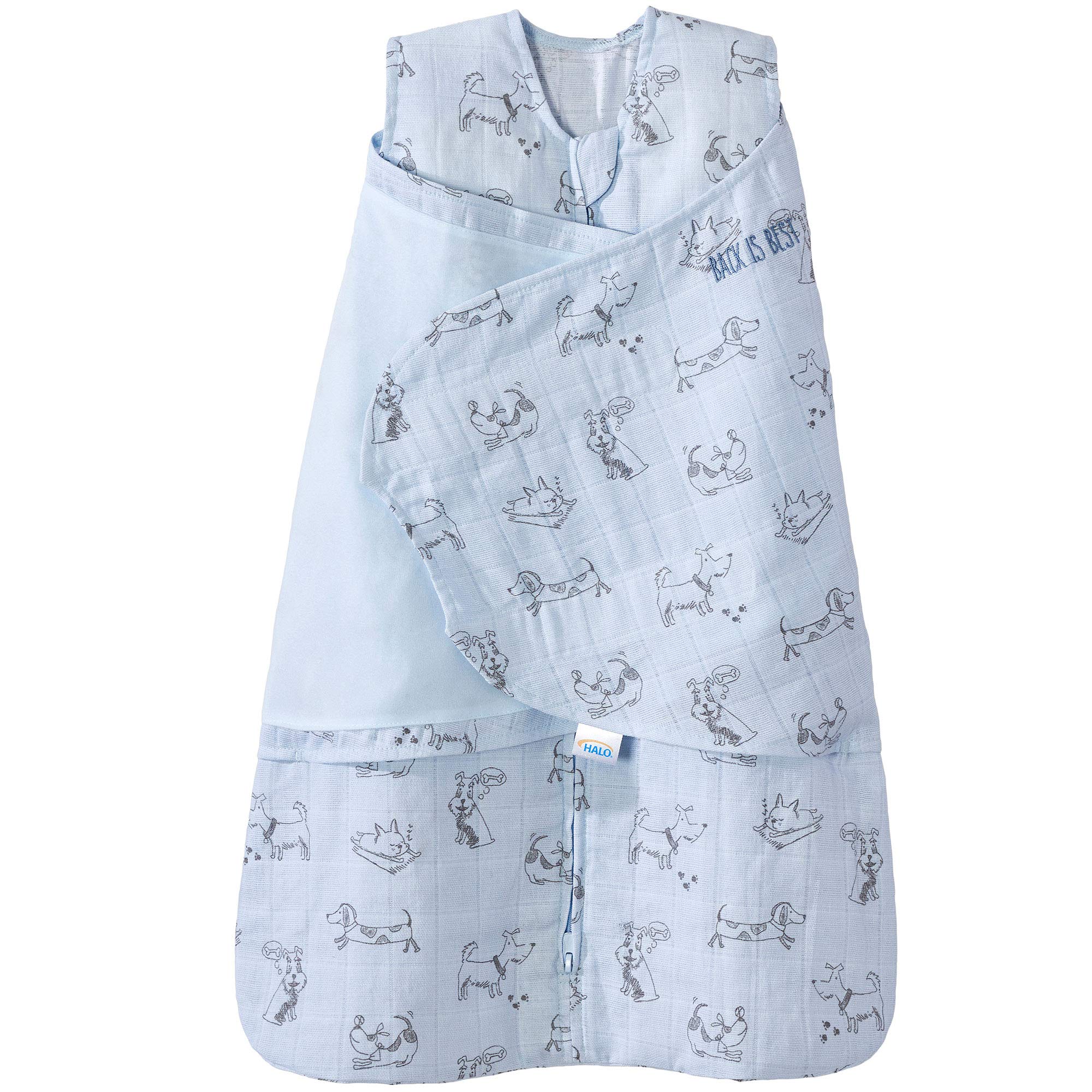 Halo 100 Cotton Muslin Sleepsack Swaddle Wearable Blanket