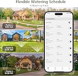 Diivoo Smart WiFi Water Timer - 6 Plans, Alexa & Google Compatible view 4