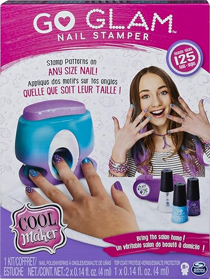 cool maker go glam nail studio con 5 patrones para decorar 125 unas el embalaje puede variar