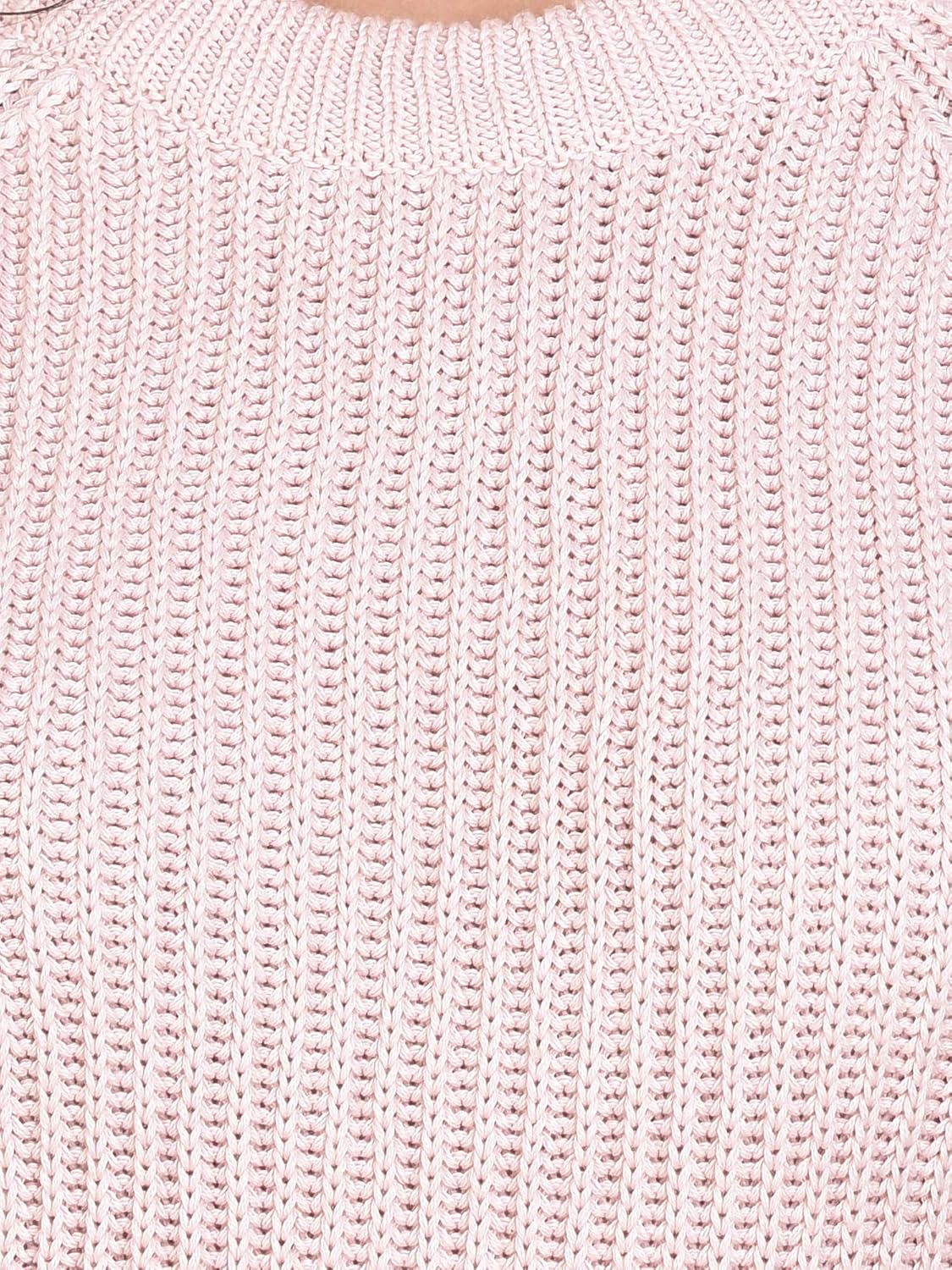 mansicollections pink raglan sleeves sweater for women