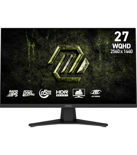 Amazon.com: MSI Optix G27C2 27 Inch 1ms 144Hz Full HD Curved
