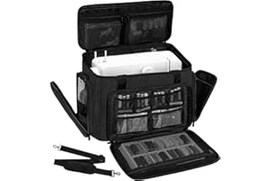 ITHWIU Sewing Machine Carrying Case with Multiple Storage Pockets for Accessories, Universal Tote Storage Bag Compatible with Most Standard Singer, Brother, Janome