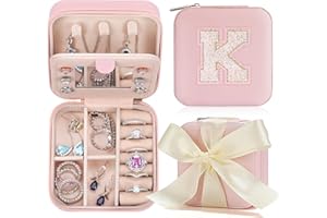 Parima Best Friend Birthday Gifts for Women - Travel Jewelry Case | Pink Gifts for Friends | Friend Gifts for Women Birthday Unique Gifts | Travel Gifts for Friends | Valentines Day Gifts for Women