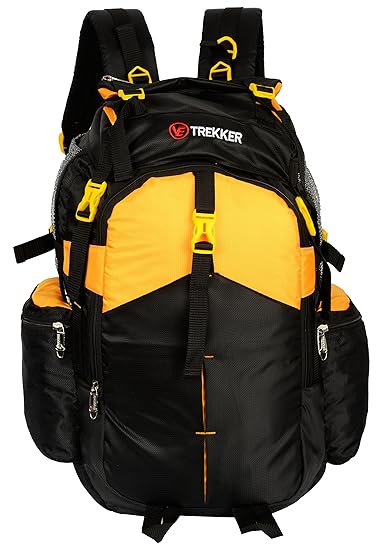 TREKKER Polyester Matty 11 Liters Black Hiking Backpack