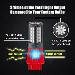 Alla Lighting 4014-84 SMD BA15S 7506 1156 LED