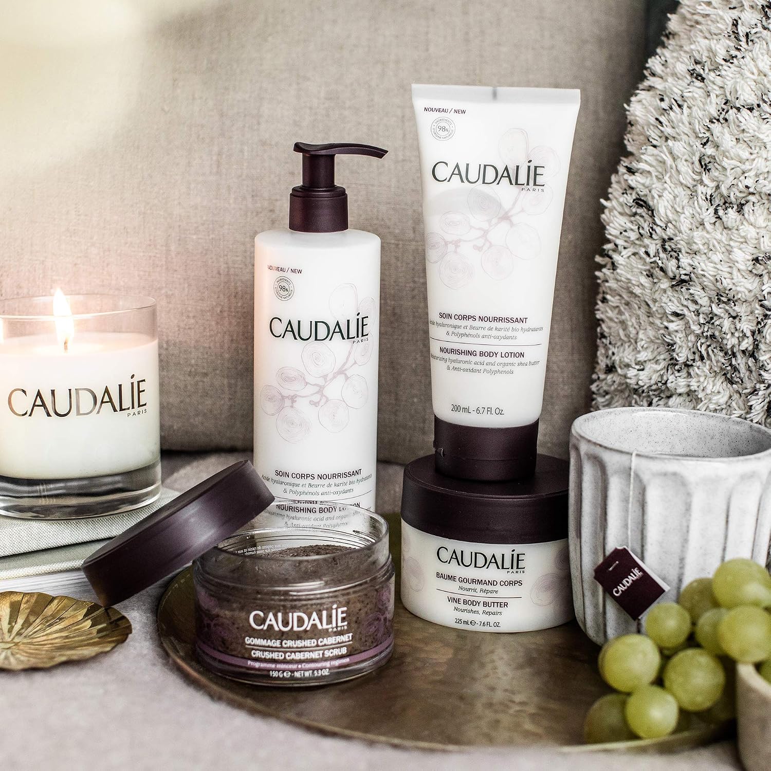 Caudalie Vinotherapist Replenishing Vegan Body Butter - 250 mL, 250 ml (Pack of 1) - Image 5