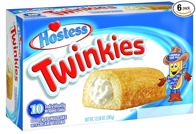 Hostess Twinkies, Original, 10 Count (Pack of 6): Amazon.com ...