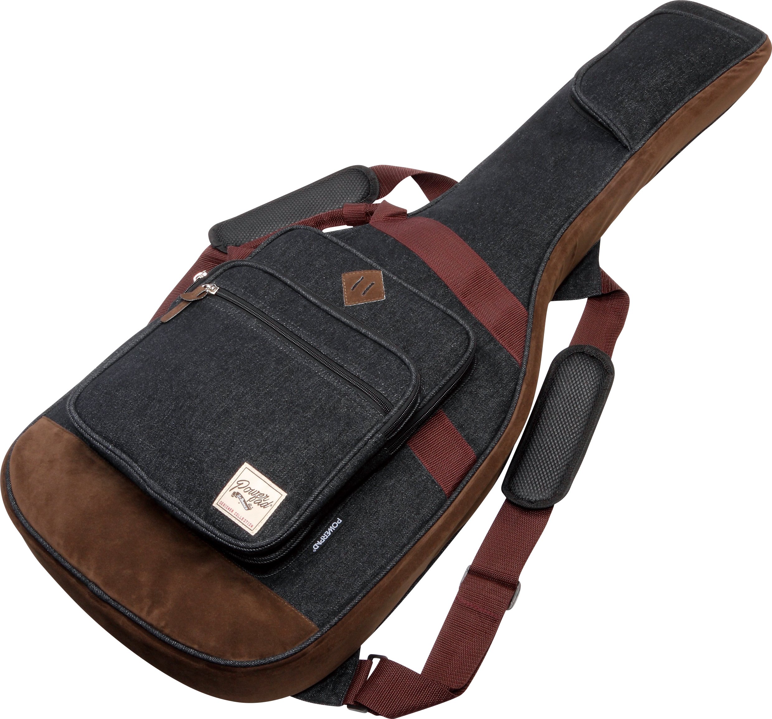 Ibanez(アイバニーズ) "個性と遊び心"がコンセプトのエレキギター用バッグ 保護クッション装備 (デニム調生地 ブラック) IGB541D-BK商品画像