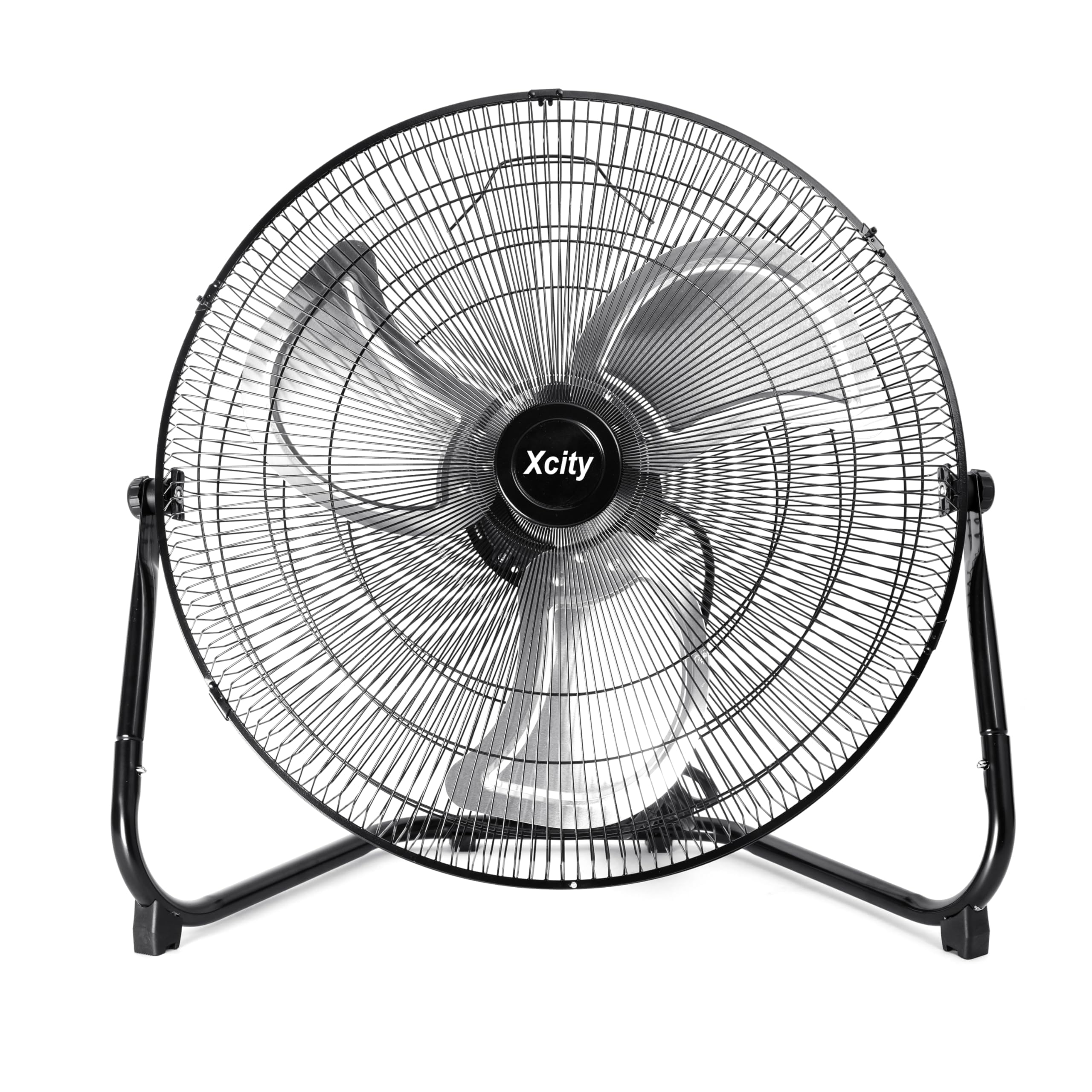 Photo 1 of  Floor Fan, Max 4650 CFM Industrial Fan, 3-speed and Adjustable Tilt, Metal Construction and Aluminum Blades, Ideal for Warehouse, Workshop, Factory, Garage