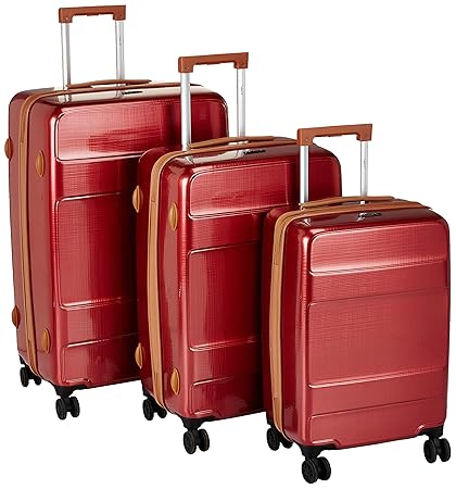 Tamo Polycarbonate 20 inches Vermillion Red Suitcase (5016011816489)