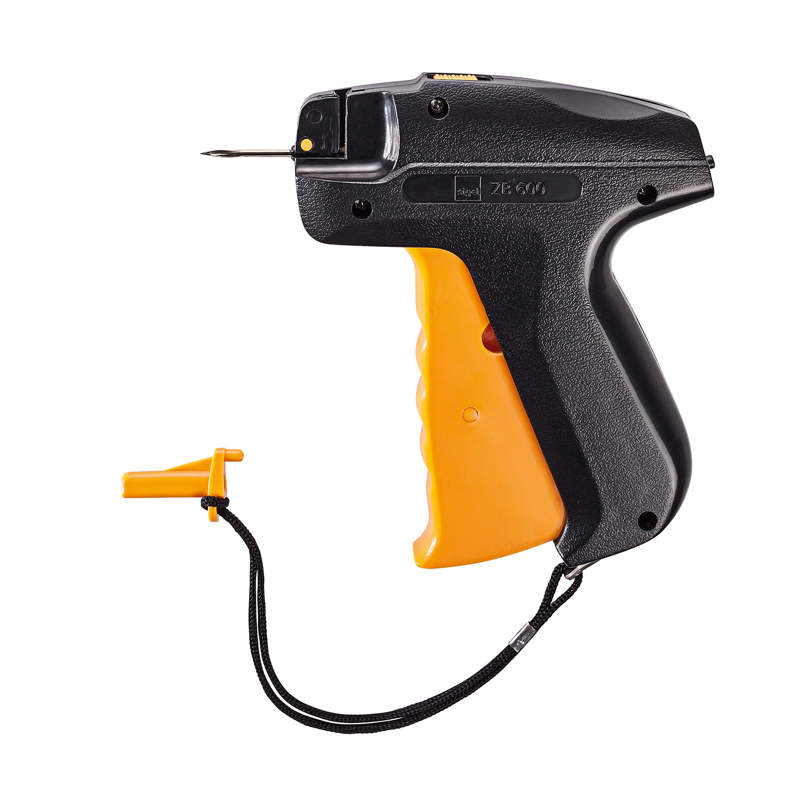 SIGEL ZB600 Tagging Gun, for labelling goods, 13 x 12.5 x 2.6 cm, Black and Orange, 1 Piece
