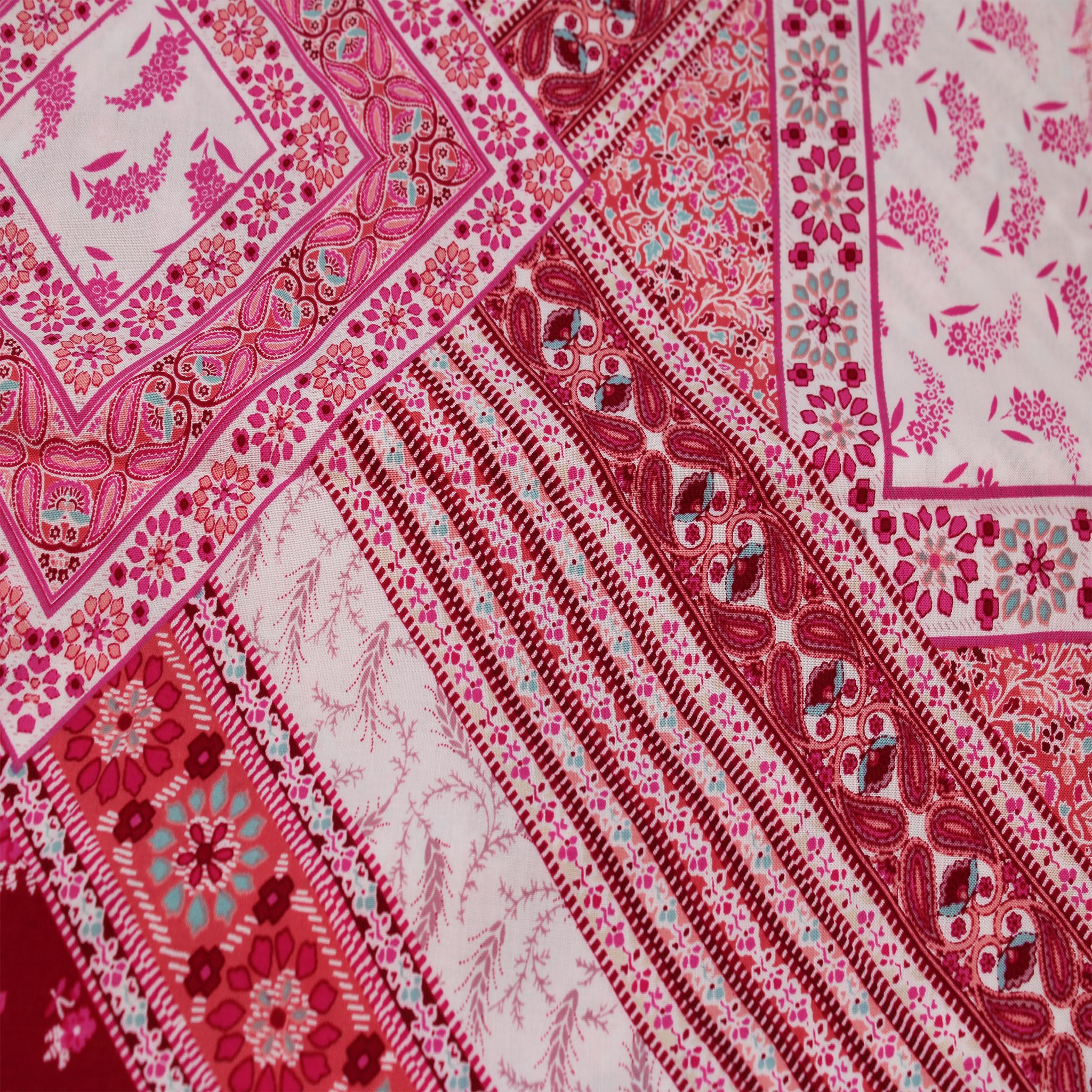 Texco Inc 55" Wide Printed 100% Rayon Challis