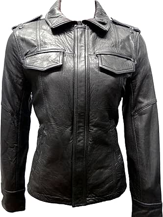 mirage leather bomber jacket