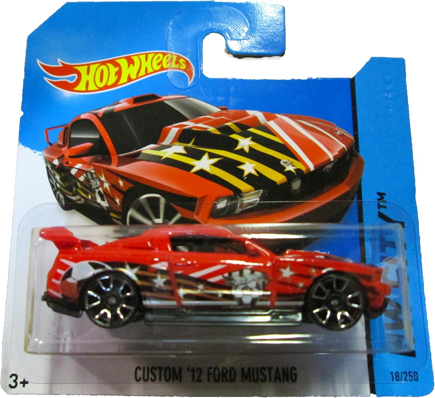 hot wheels custom 12 ford mustang