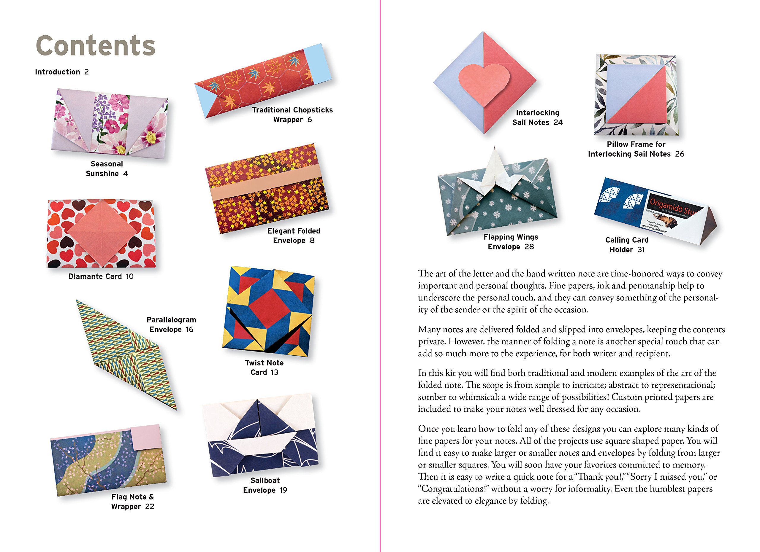 Origami Gift Cards Kit Beautiful Papers And Folding